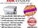 HIKVISION 4-CH/TURBO 4.0/1080P/4MP LITE/ DVR