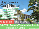 Elder's Care Service - Happiness Care Home