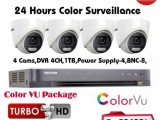 HIK-Vision Color VU CCTV Package