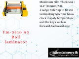 Fm-3510 A3 Roll laminator