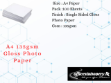 A4 135gsm Gloss Photo paper