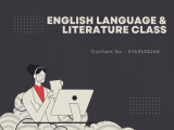 English Language & English Literature Classes Grade 01 to A/L