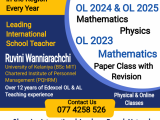 Edexcel OL Mathematics and Physics by Leading International School Teacher