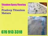 Titanium Epoxy flooring Matara, Galle