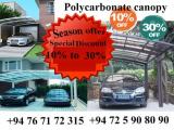 poly carbonate roofing , canopy