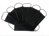 3PLY surgical black mask