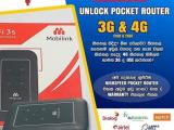ZTE Mobilink Unlock portable Router 4G & 3G (FDD&TDD) MF800 High Speed Router