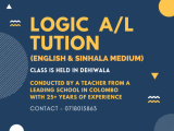 Logic A/L Classes (English & Sinhala)