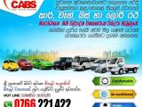 Taxi/Cab/Tours/Travels services in Srilanka Contact us 0766 221 422.
