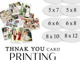 Photo and Thanks card printing