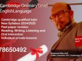 CAMBRIDGE O LEVEL ENGLISH LANGUAGE