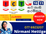 ICT Grade 10 & 11 (Online, Physical, Home visit Classes)