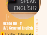English Classes for Grade 01- O/Ls & A/Ls