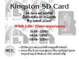 SD Cards (Life-Time Warranty)