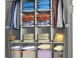 4 Colunm Wardrobe Cloth Cupboard