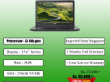 Acer Aspire E15 (8TH Generation) - Display 15.6