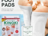 Kinoki Foot Detox Cleaning Patches – 10 Pads   100% Natural | Pain Relief | Better Sleep | Toxin Removal