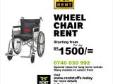 Wheelchair rental
