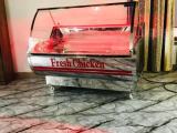 Chicken and fish display freezers
